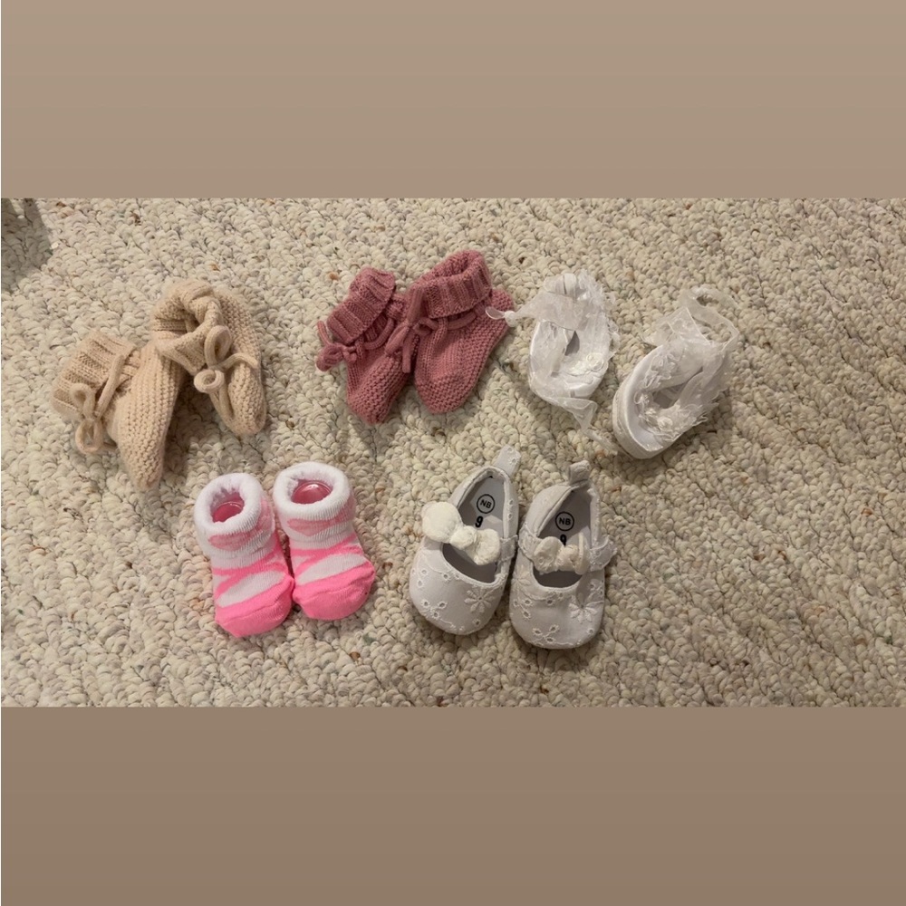 Bundle of Newborn Shoes